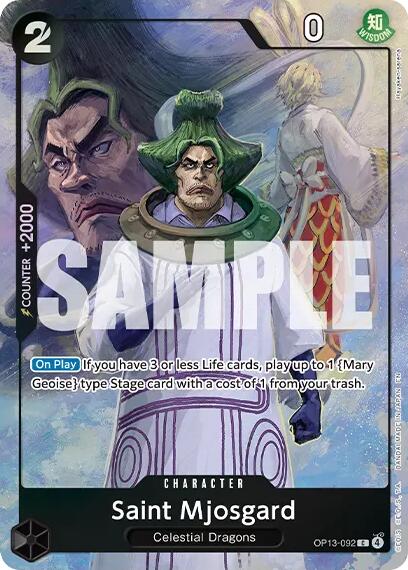 Saint Mjosgard (Premium Card Collection -Best Selection Vol. 6-) [One Piece Promotion Cards] Bandai