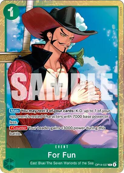 For Fun (Premium Card Collection -Best Selection Vol. 6-) [One Piece Promotion Cards] Bandai