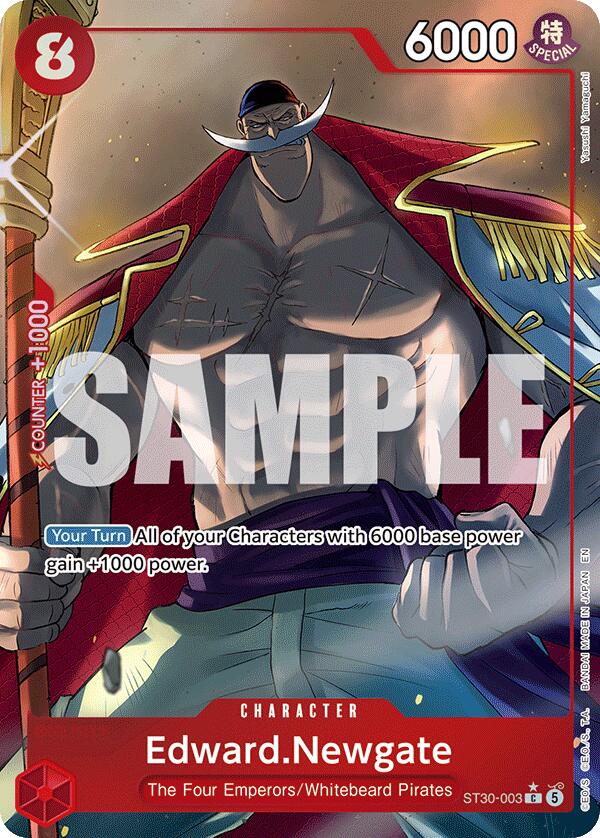 Edward.Newgate (Full Art) [Starter Deck EX: Gear 5] Bandai