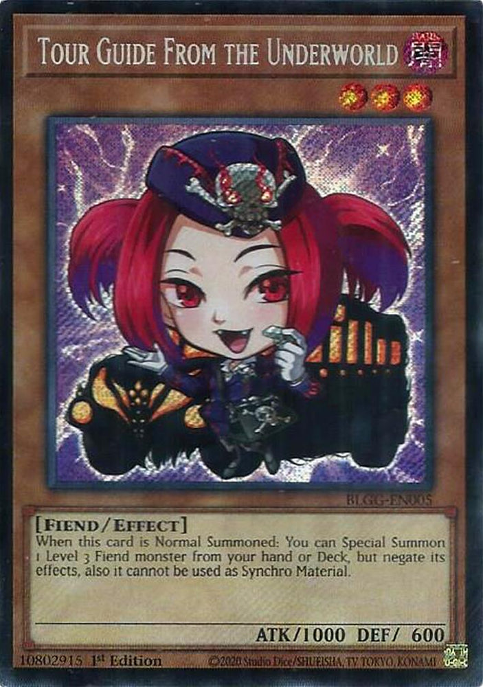 Tour Guide From the Underworld [BLGG-EN005] Secret Rare Yu-Gi-Oh!