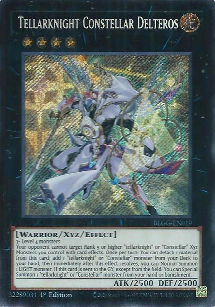 Tellarknight Constellar Delteros [BLGG-EN019] Secret Rare Yu-Gi-Oh!