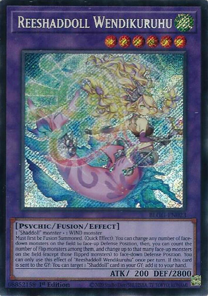 Reeshaddoll Wendikuruhu [BLGG-EN023] Secret Rare Yu-Gi-Oh!