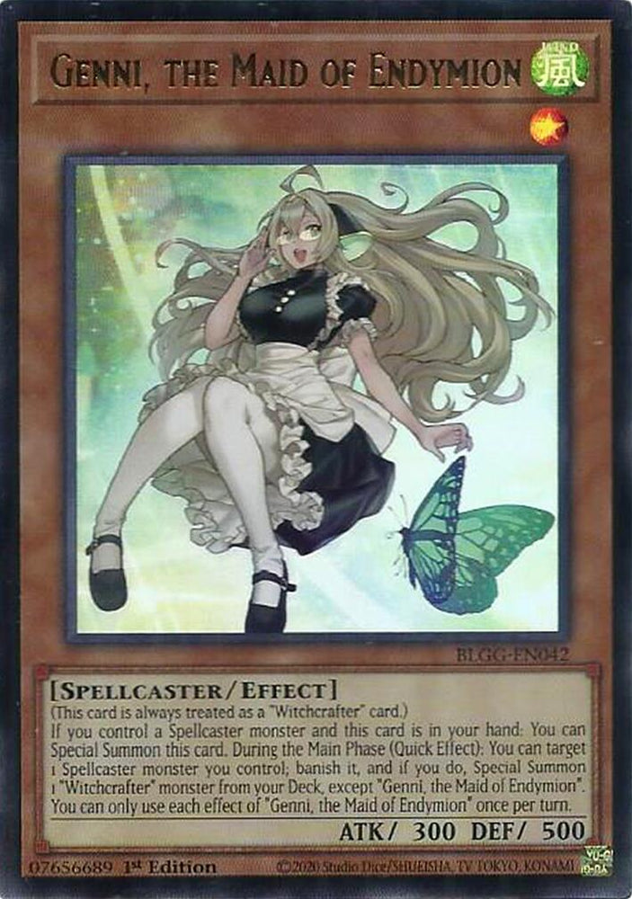 Genni, the Maid of Endymion [BLGG-EN042] Ultra Rare Yu-Gi-Oh!