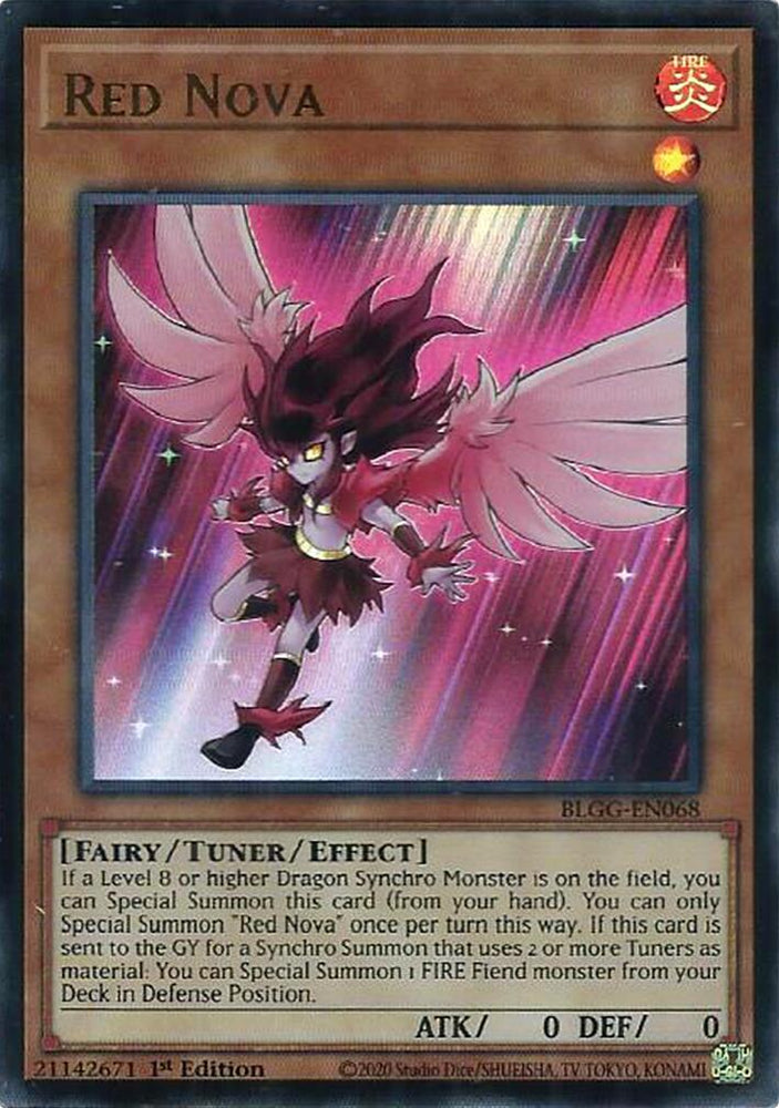 Red Nova [BLGG-EN068] Ultra Rare Yu-Gi-Oh!