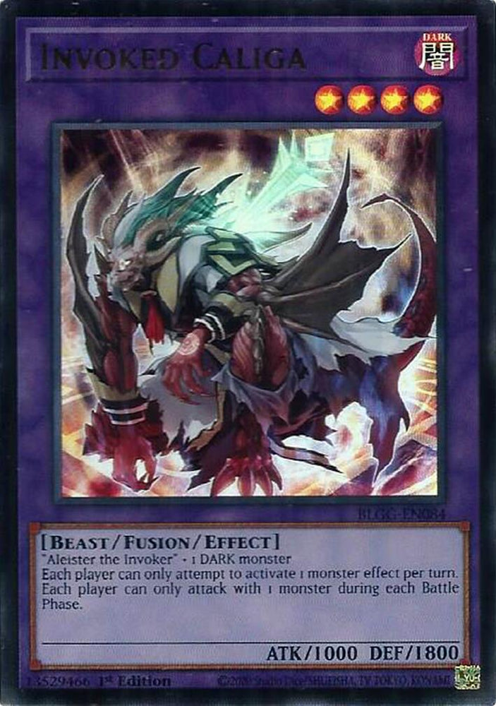 Invoked Caliga [BLGG-EN084] Ultra Rare Yu-Gi-Oh!