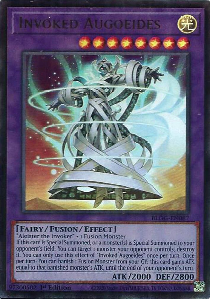 Invoked Augoeides [BLGG-EN087] Ultra Rare Yu-Gi-Oh!