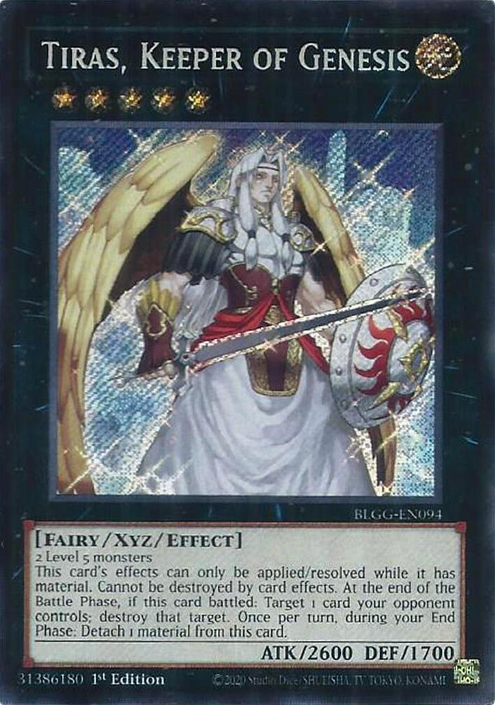 Tiras, Keeper of Genesis [BLGG-EN094] Secret Rare Yu-Gi-Oh!