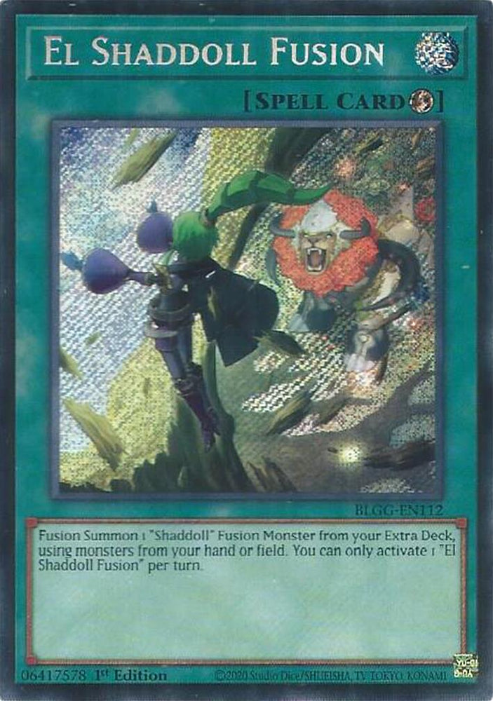El Shaddoll Fusion [BLGG-EN112] Secret Rare Yu-Gi-Oh!