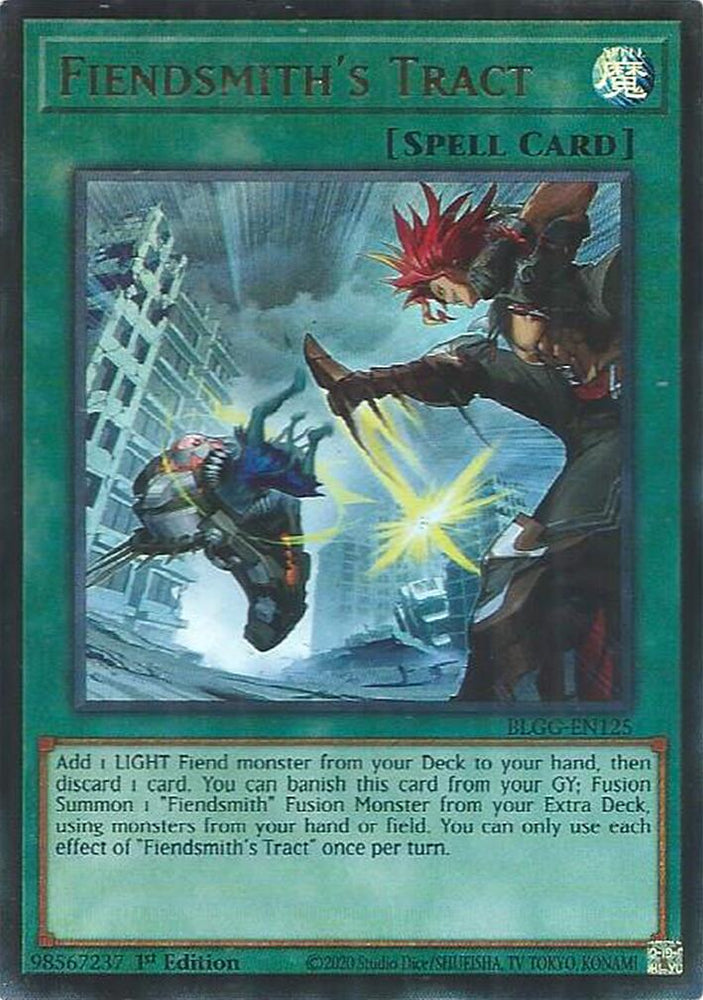 Fiendsmith's Tract [BLGG-EN125] Ultra Rare Yu-Gi-Oh!