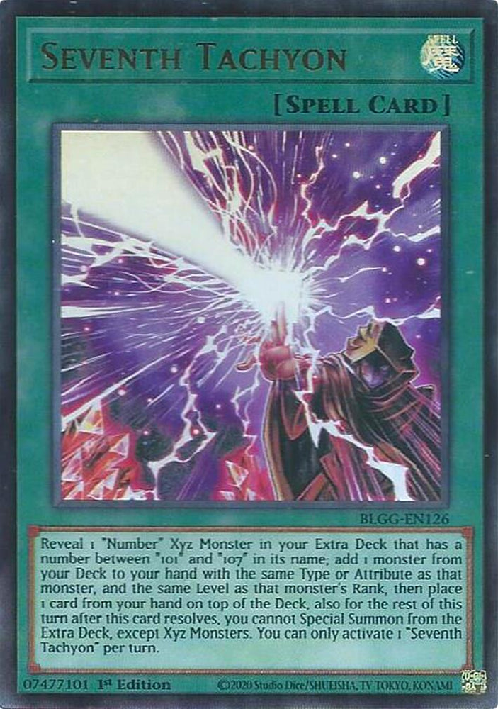 Seventh Tachyon [BLGG-EN126] Ultra Rare Yu-Gi-Oh!