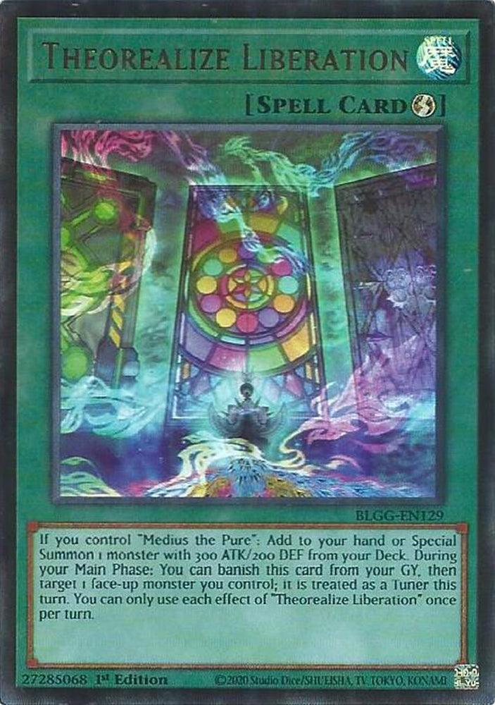 Theorealize Liberation [BLGG-EN129] Ultra Rare Yu-Gi-Oh!