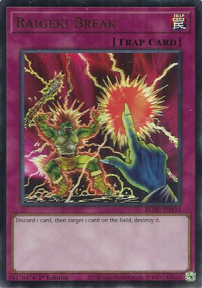 Raigeki Break [BLGG-EN131] Ultra Rare Yu-Gi-Oh!