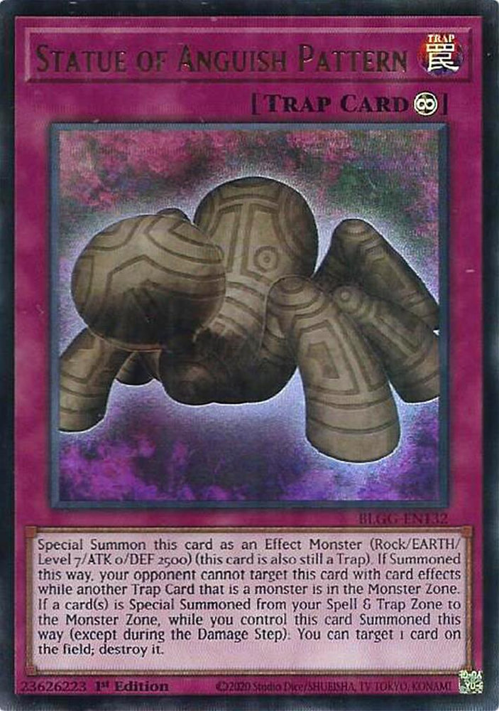 Statue of Anguish Pattern [BLGG-EN132] Ultra Rare Yu-Gi-Oh!