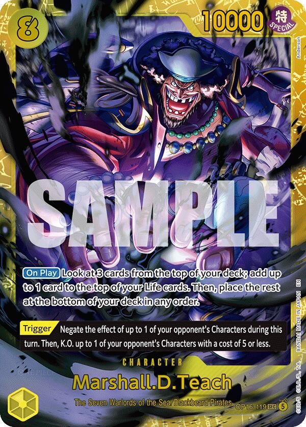Marshall.D.Teach [The Time of Battle] Bandai