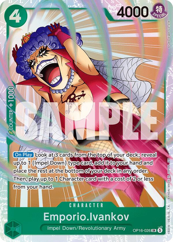 Emporio.Ivankov [The Time of Battle] Bandai