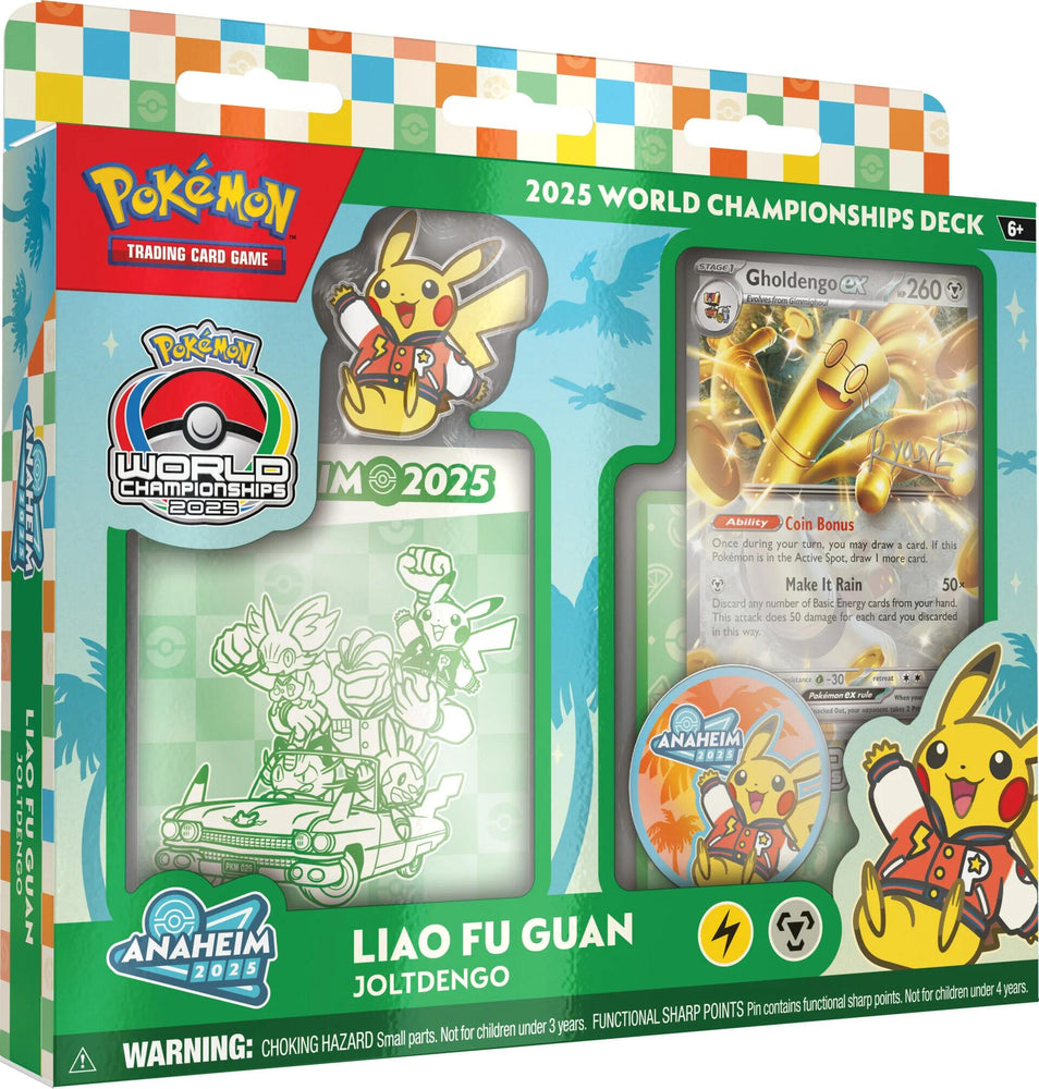 2025 World Championship Deck: Liao Fu Guan (Joltdengo) Pokémon
