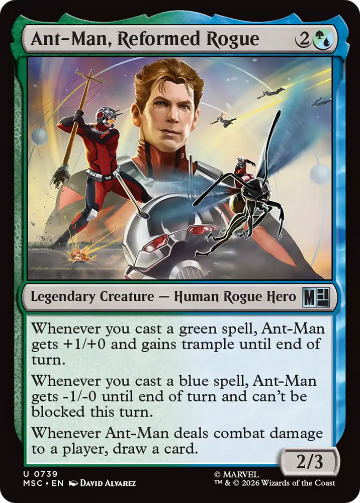 Ant-Man, Reformed Rogue [Marvel Super Heroes Commander] Magic: The Gathering