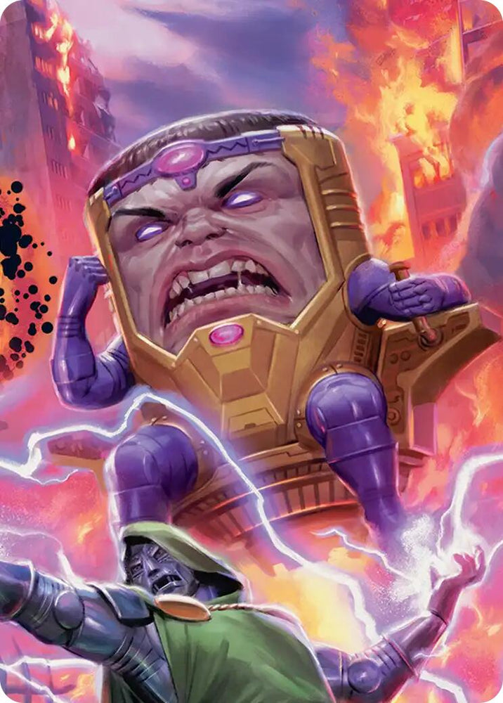 M.O.D.O.K., Evil Intellect Art Card [Marvel Super Heroes Art Series] Magic: The Gathering