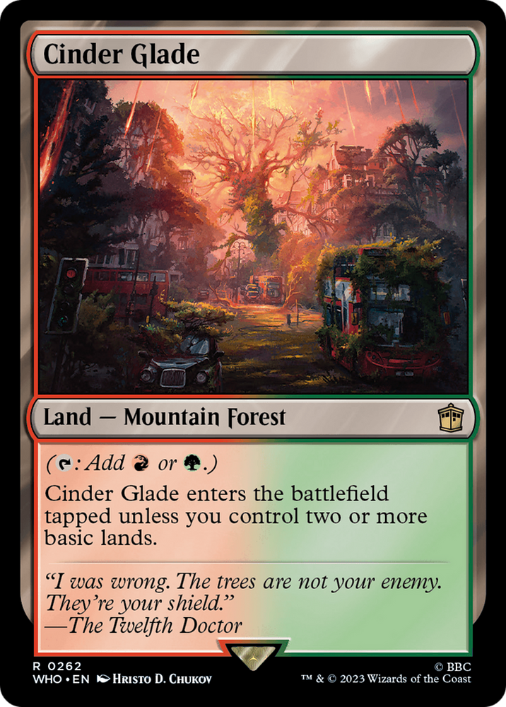 Cinder Glade [Doctor Who] Magic: The Gathering