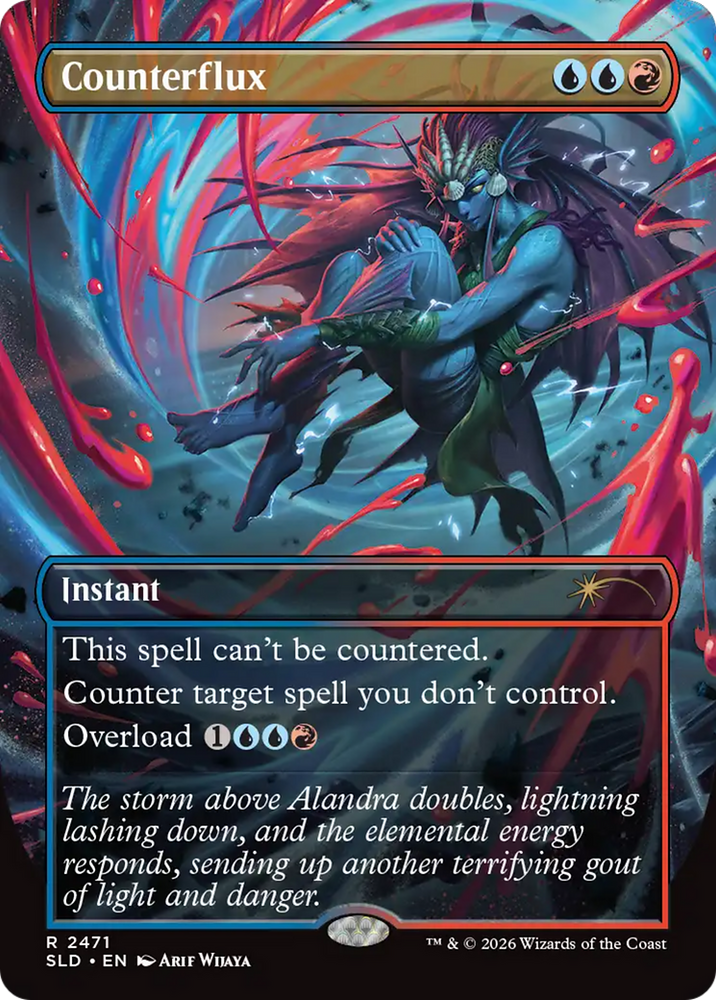 Counterflux (2471) [Secret Lair Drop Series] Magic: The Gathering