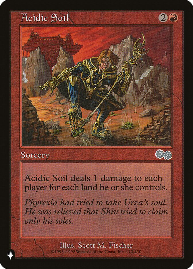 Acidic Soil [The List] Magic: The Gathering