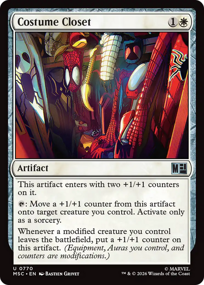Costume Closet [Marvel Super Heroes Commander] Magic: The Gathering