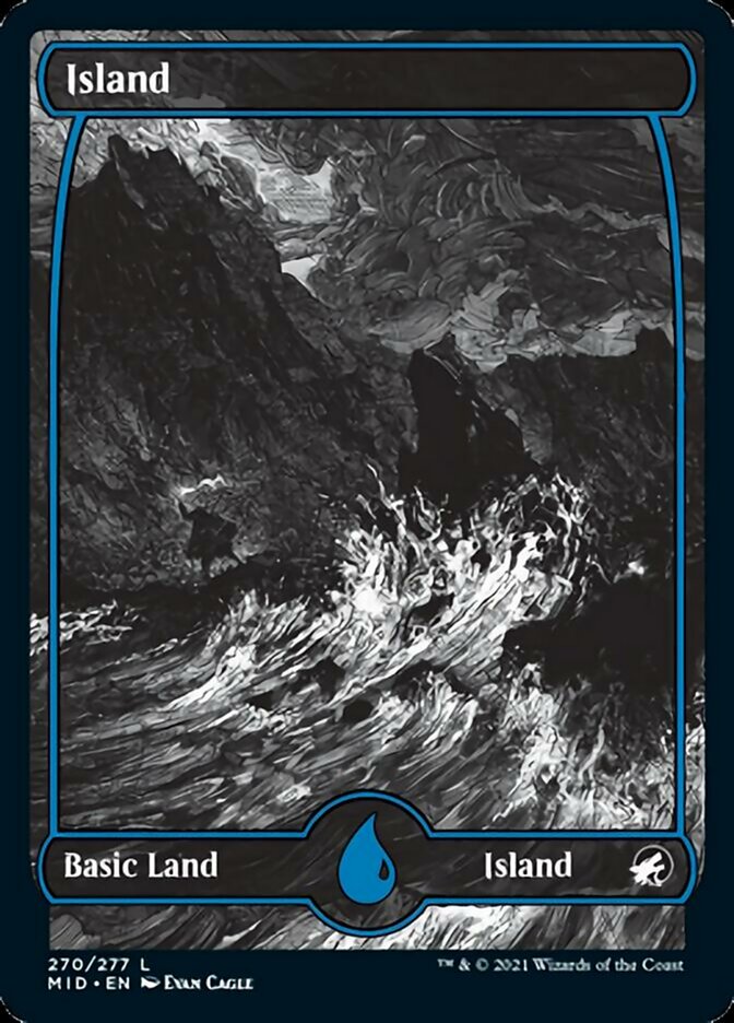 Island (270) [Innistrad: Midnight Hunt] Magic: The Gathering