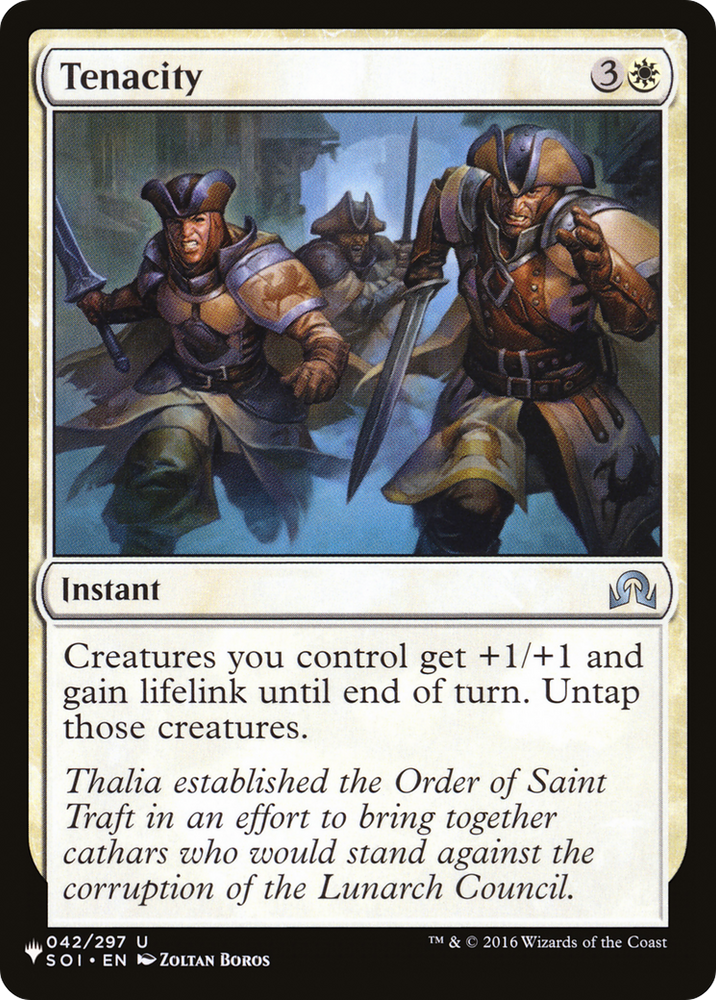 Tenacity [The List] Magic: The Gathering