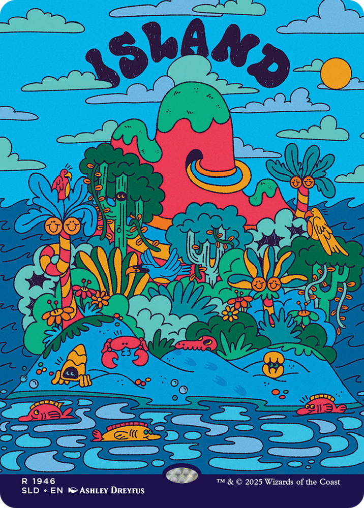 Island (1946) (Rainbow Foil) [Secret Lair Drop Series] Magic: The Gathering