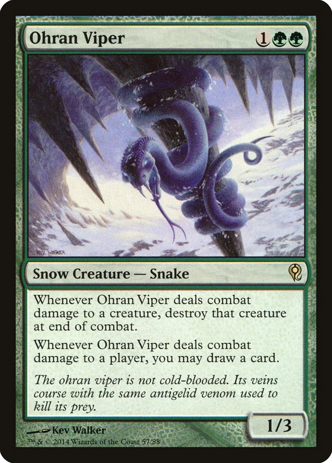 Ohran Viper [Duel Decks: Jace vs. Vraska] Magic: The Gathering
