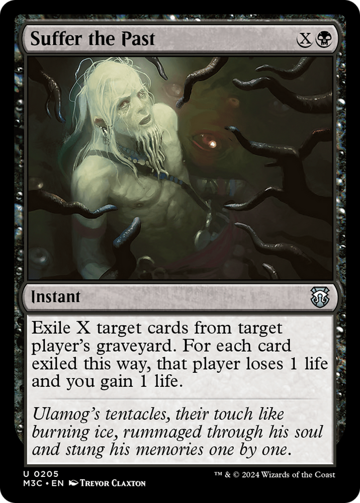 Suffer the Past (Ripple Foil) [Modern Horizons 3 Commander] Magic: The Gathering