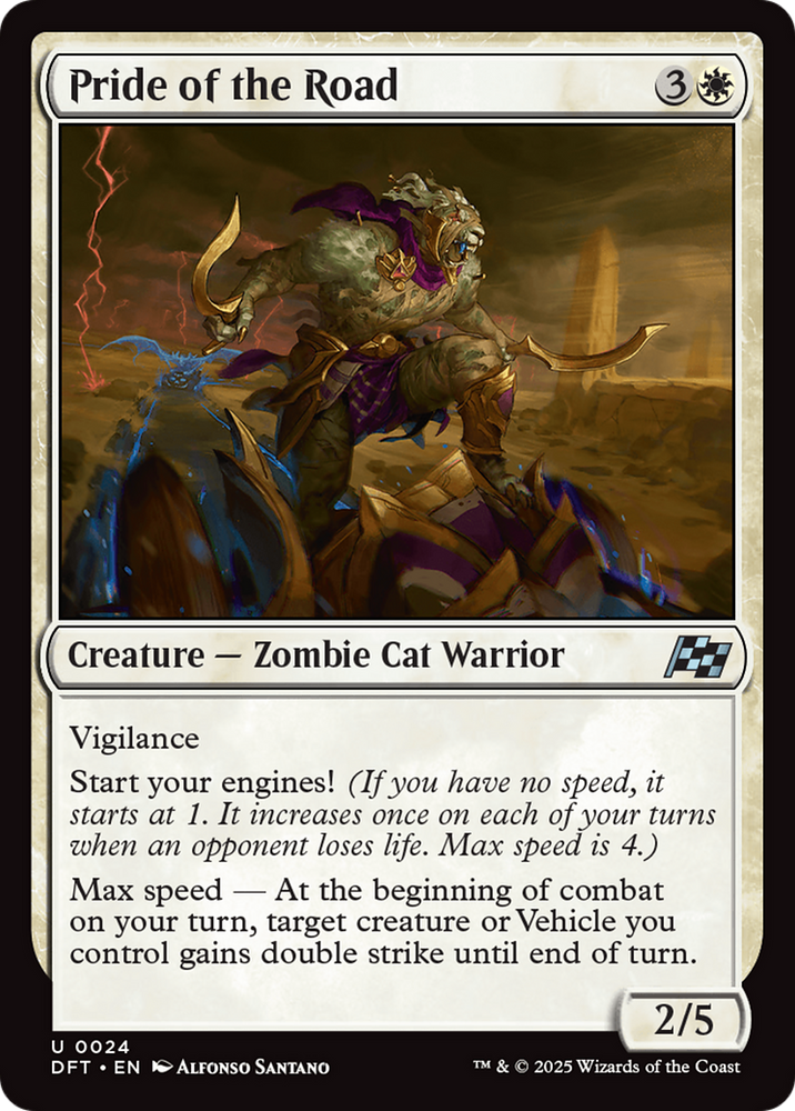 Pride of the Road [Aetherdrift] Magic: The Gathering