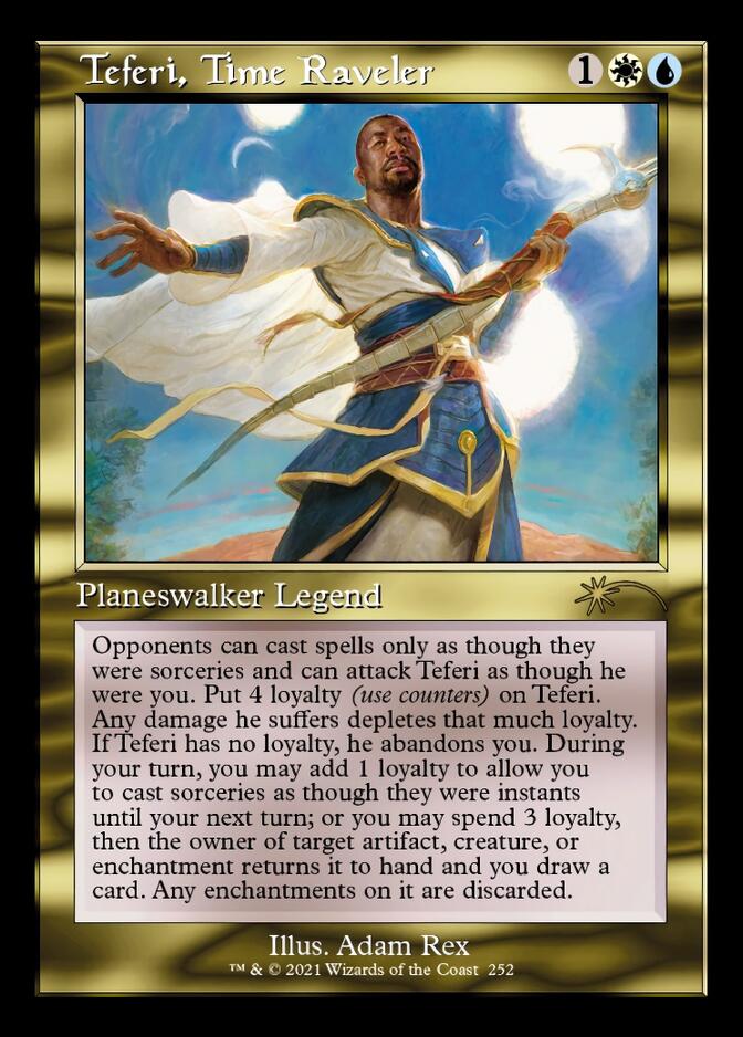 Teferi, Time Raveler (Retro) [Secret Lair Drop Series] Magic: The Gathering