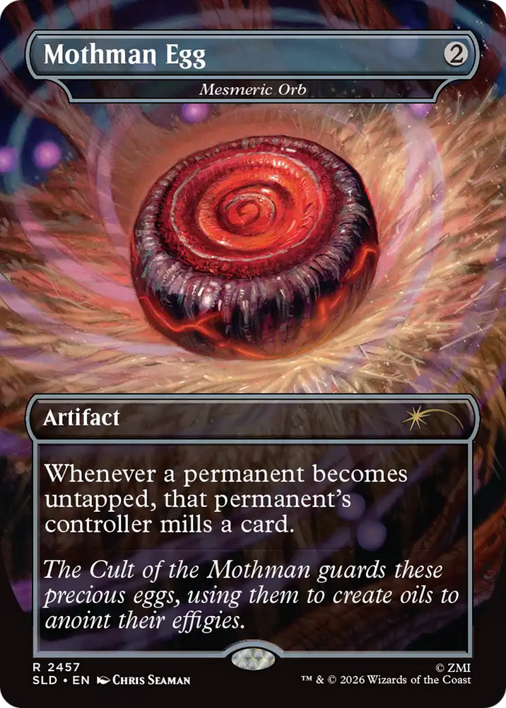 Mothman Egg - Mesmeric Orb [Secret Lair Drop Series] Magic: The Gathering
