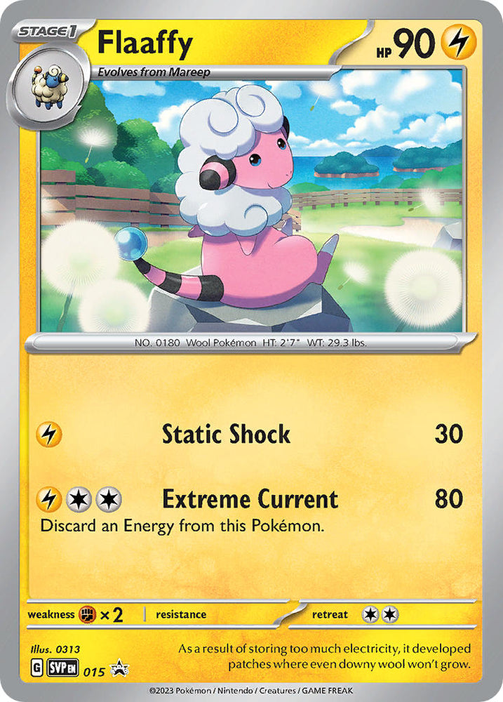Flaaffy (015) [Scarlet & Violet: Black Star Promos] Pokémon