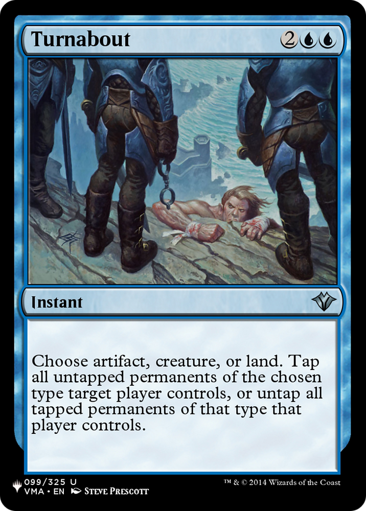 Turnabout [The List] Magic: The Gathering
