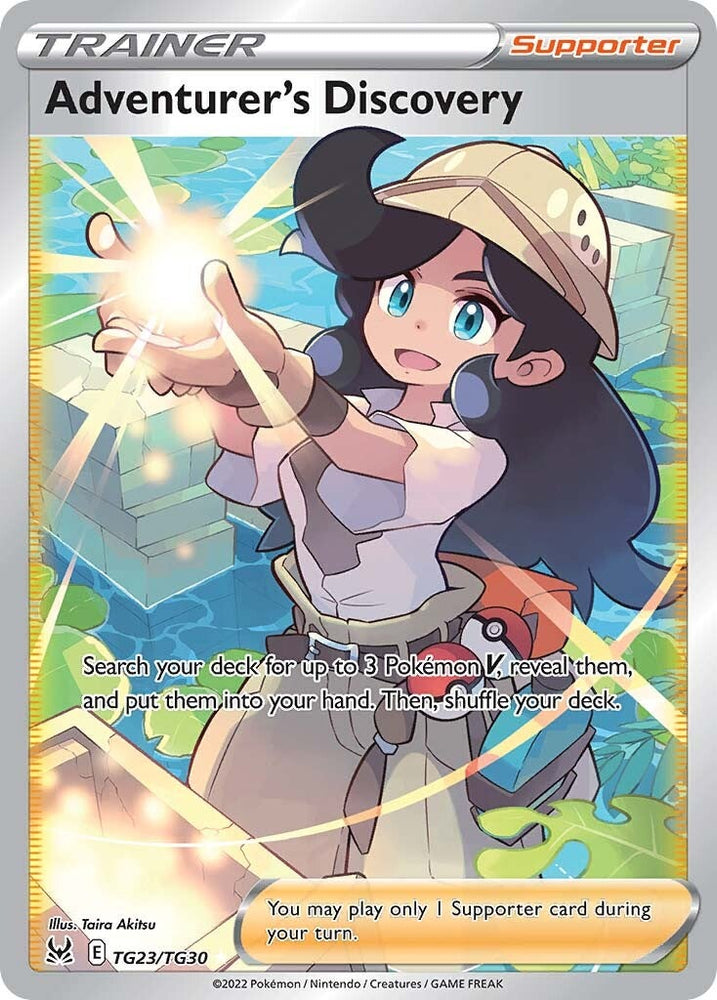 Adventurer's Discovery (TG23/TG30) [Sword & Shield: Lost Origin] Pokémon