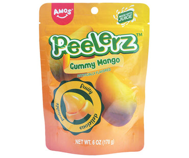 Amos Gummy Peelerz Mango 6oz, 12ct