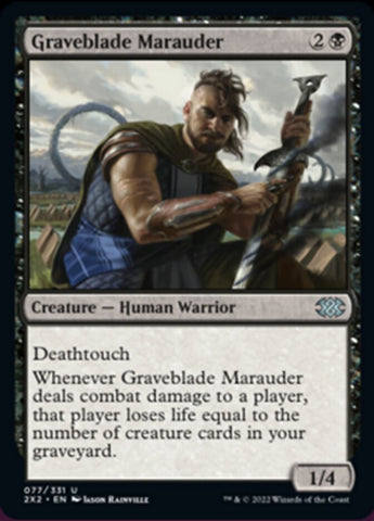 Graveblade Marauder [Double Masters 2022] Magic: The Gathering