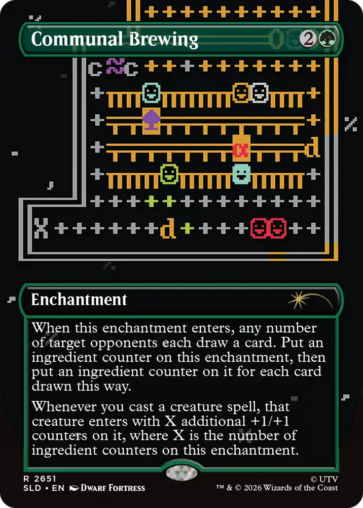 Communal Brewing [Secret Lair Drop Series] Magic: The Gathering