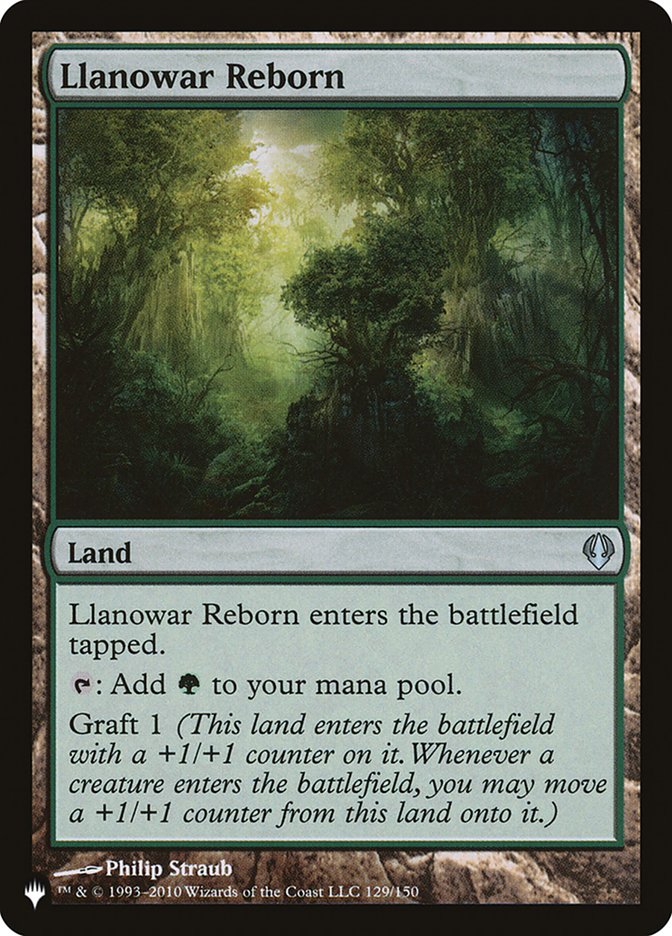 Llanowar Reborn [The List] Magic: The Gathering