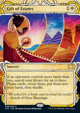 Gift of Estates [Strixhaven: Mystical Archive] Magic: The Gathering