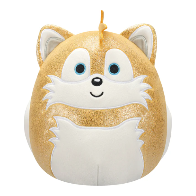 Squishmallow Sega Metallic Plush Toy 8" Sonic TAILS