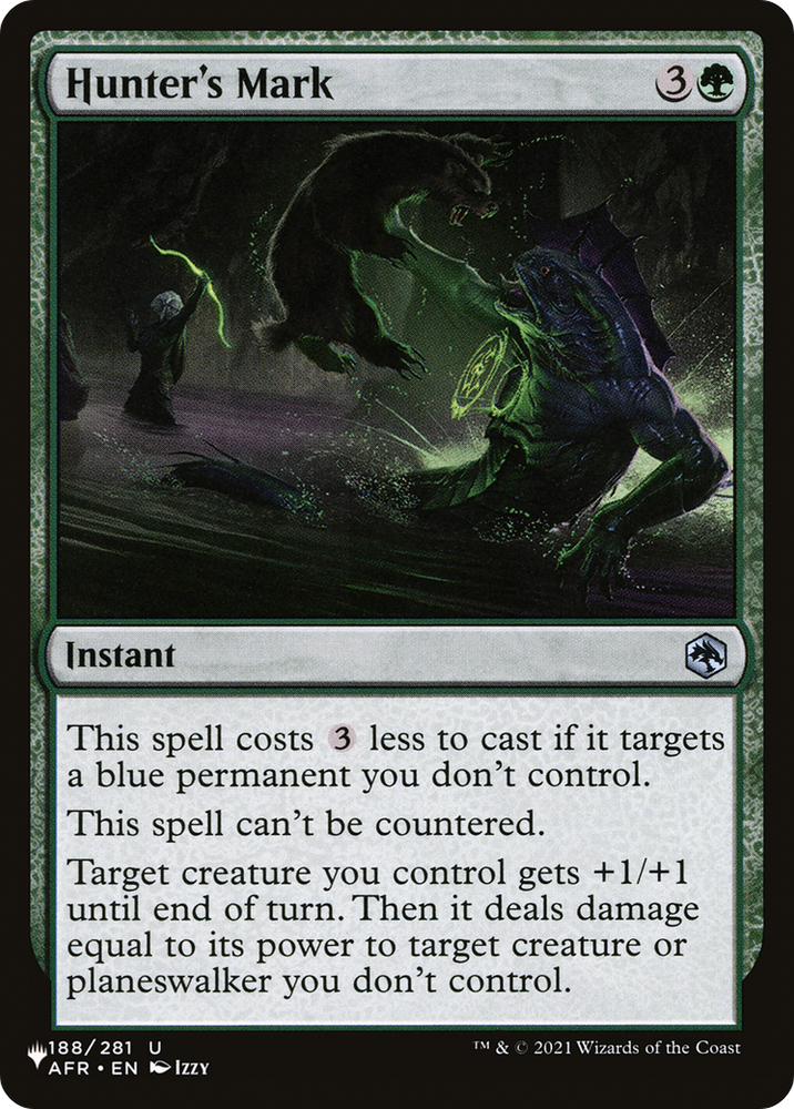 Hunter's Mark [The List] Magic: The Gathering