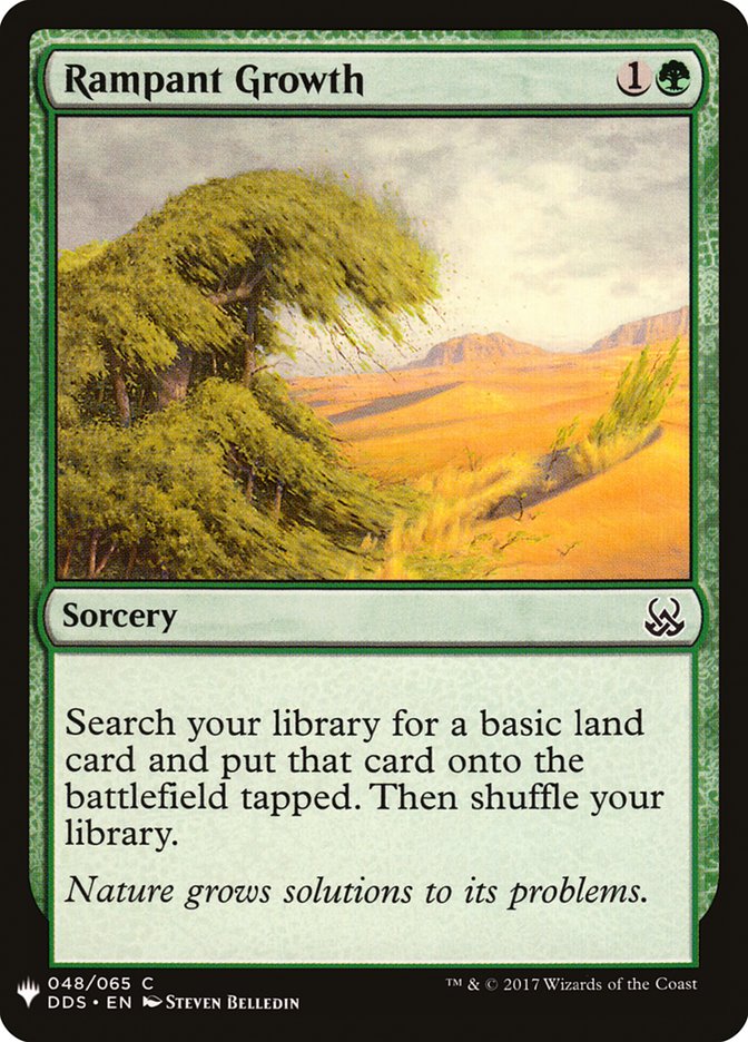 Rampant Growth [Mystery Booster] Magic: The Gathering