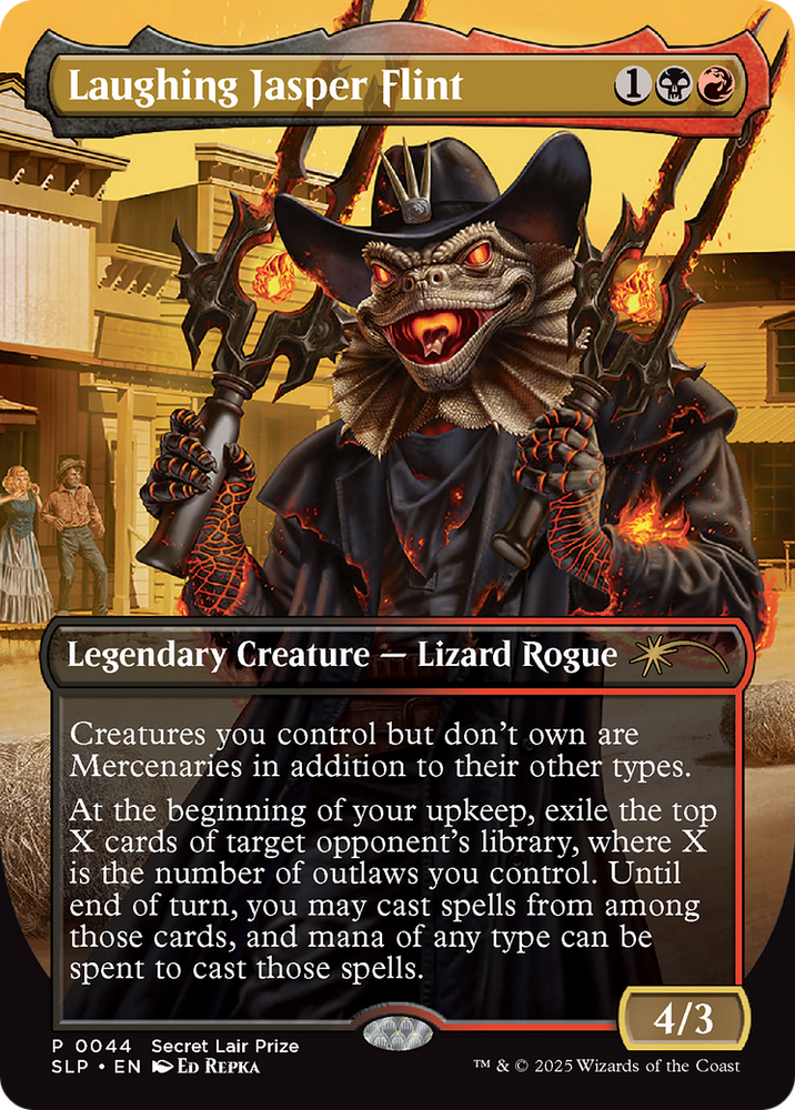 Laughing Jasper Flint [Secret Lair Showdown] Magic: The Gathering