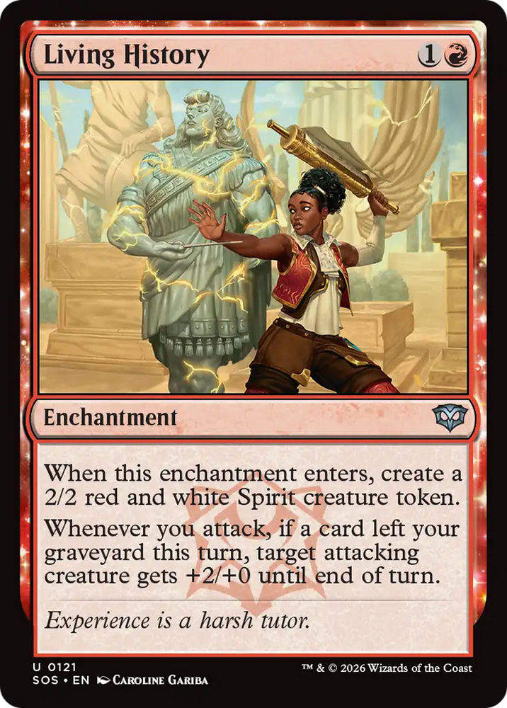 Living History [Secrets of Strixhaven] Magic: The Gathering