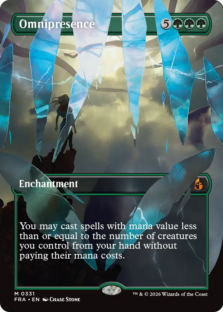 Omnipresence (Borderless) (0331) [Reality Fracture] Magic: The Gathering