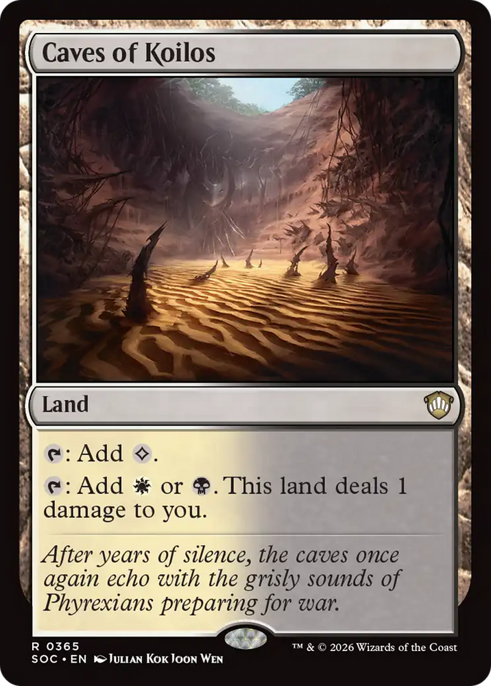 Caves of Koilos [Secrets of Strixhaven Commander] Magic: The Gathering