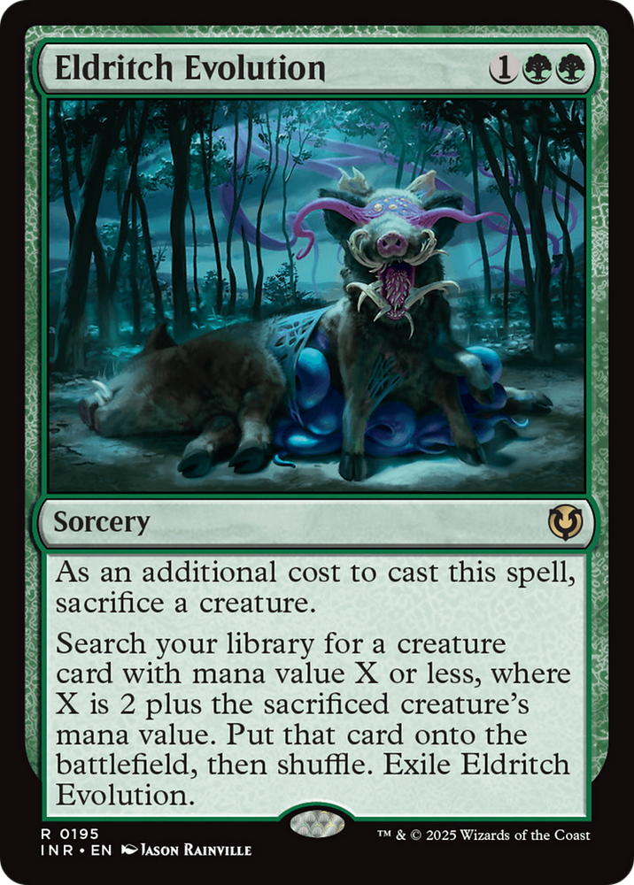 Eldritch Evolution [Innistrad Remastered] Magic: The Gathering